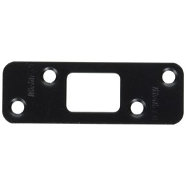 Kwikset 83223-514 3-5/8" Radius Deadbolt Strike Iron Black Finish