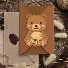 GLOBLELAND Giraffe Shake Cutting Dies for DIY Scrapbooking Metal Penguins Cutting Dies Animal Cutting Dies for Card Making Embossing Photo Album Craft Decor