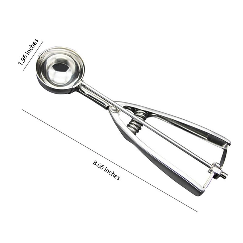 ice Cream Scoop Set Stainless Steel Cookie Scoop with Easy