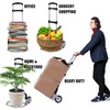 Folding Hand Truck Dolly Aluminum Folding Hand Cart Luggage Trolley
