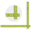 Metrie BL52 Folding Rule, Duplex Scale, 2 Metres, Colourful