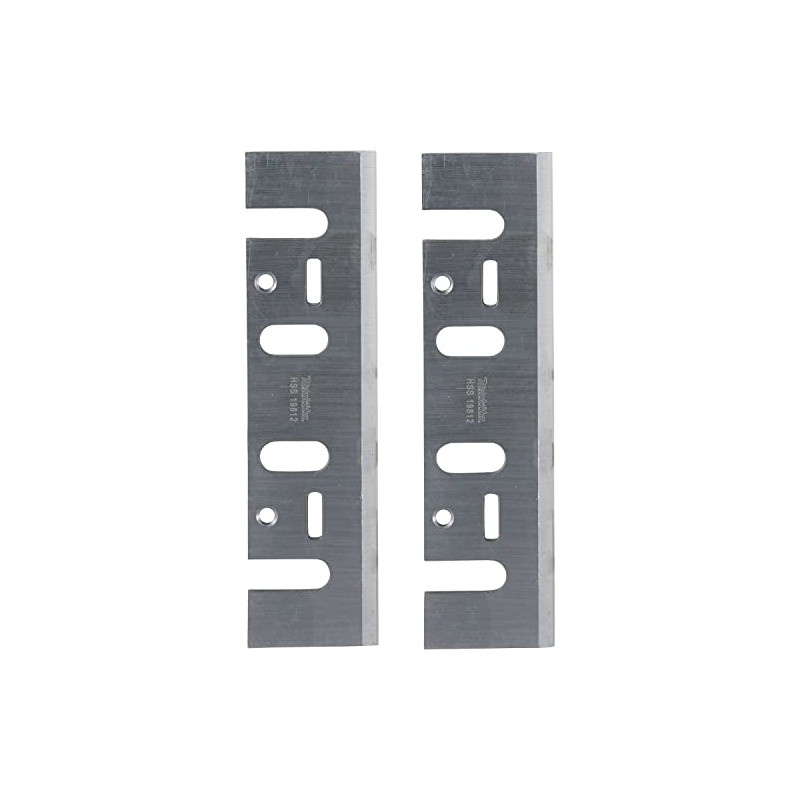 Makita Planer Blades HSS 110 mm (Pack of 2), Silver,