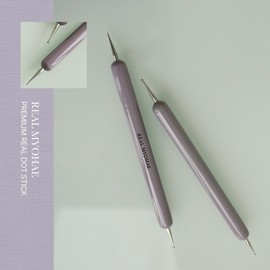 Real Mystery Real Dot Stick Ultra Small 2 Way Nail Dot Stick / 리얼묘해 리얼도트봉 초소형2way 네일 도트봉