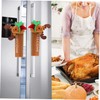 Mobestech Door Handle Protectors for Refrigerator Christmas Themed Covers Elk