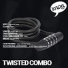 Knog Twisted Combo, CANDADO, Rojo