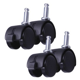Tenma Caster Stopper with Stopper for easy installation just by inserting it into convenient cleaning or moving casters 30 (with stopper) Black 1.3 x 4.5 x 6.3 cm