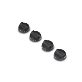 Dometic 51129 Stove Control Knob Kit, Black, 1 Ignition Knob And 3 Burner Knobs