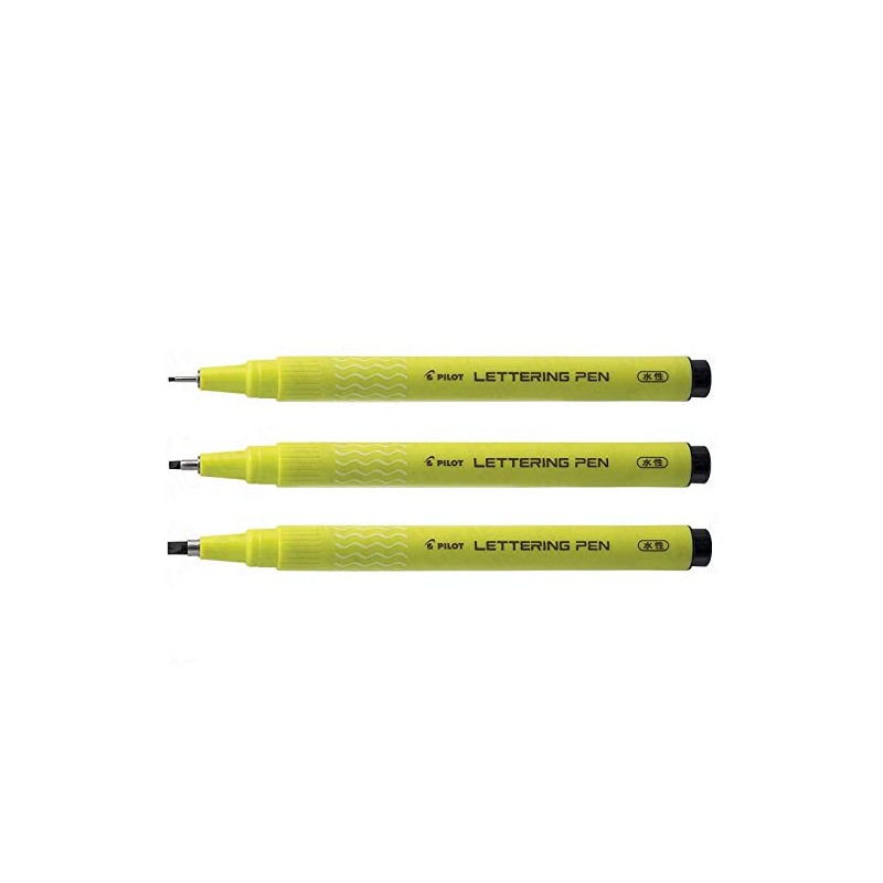 Pilot DR Lettering Pen for Calligraphy - Full Set of