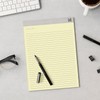 TRU RED TR57381 Notepads, 8.5-Inch x 11.75-Inch, Wide Ruled, Canary,