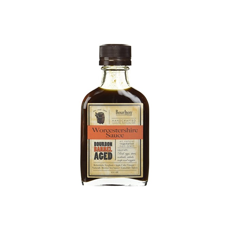 Bourbon Barrel Aged Worcestershire Sauce 100ml (2 Pack)