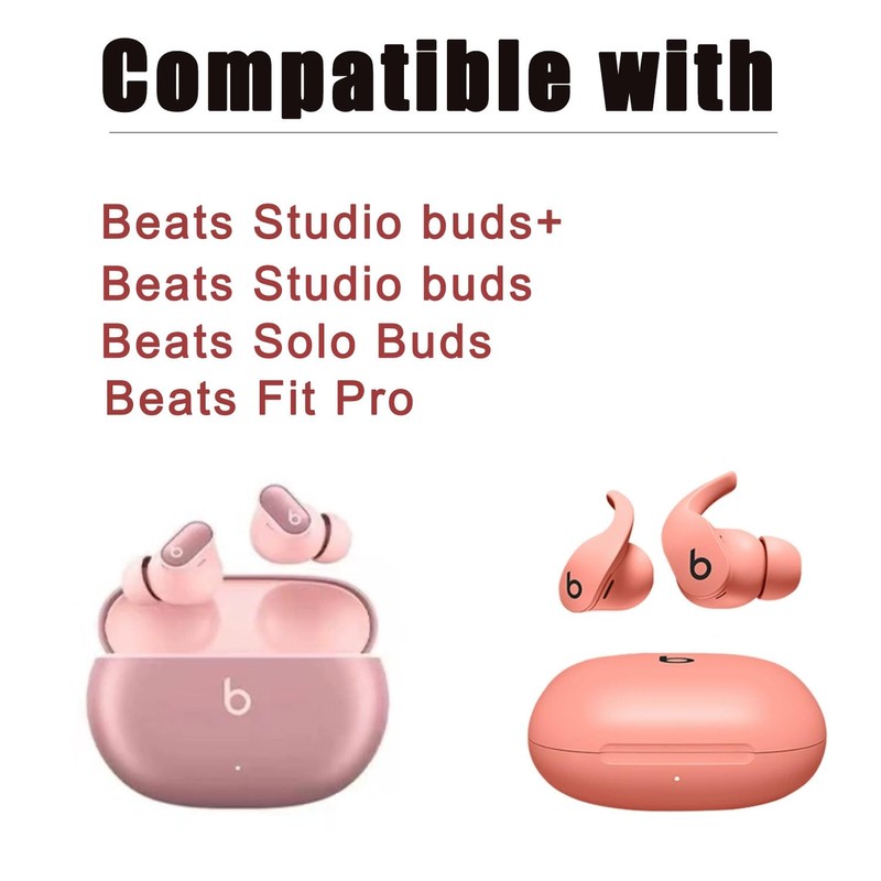Luckvan Silicone Ear Tips for Beats Studio Buds+Earbuds Tips for