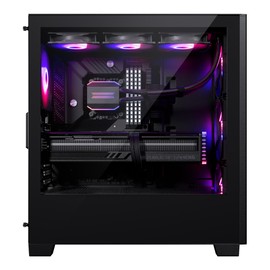 Phanteks XT Pro Ultra, Mid-Tower Gaming Chassis, 4X M25-140 Fans Included, High Airflow Performance Mesh, Tempered Glass Window, USB-C 3.2 Gen2 (Black)