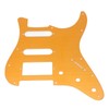 SSH Guitar Pick Guard Aluminum Alloy Orange Electric Guitar Pickguard