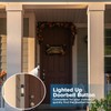 2 Pcs Lighted Doorbell Button, Wired Door Bell Push Button