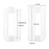 KVTTOZA Sliding Door Handle Set (No Lock, Non-Keyed), Fits 5-5/8