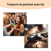 EVEMATE Frankreich Schlüsselanhänger mit Gravur (Prends soin de toi)