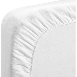 Playshoes 770303 Molton Spannbettlaken für die Wiege, Stubenwagen, wasserdicht und atmungsaktiv, 40 x 70 cm