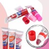 Lip Gloss Tinta Indeleble Labial Larga Duración Pack 3pz F