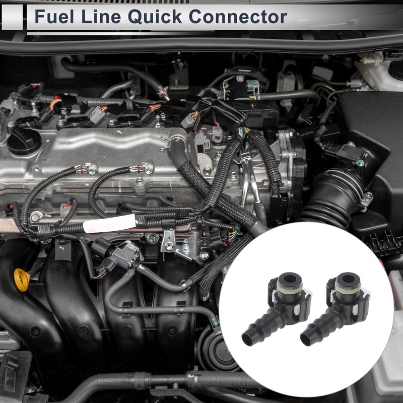 X AUTOHAUX 5/16" Fuel Line Quick Connector ID Hose for