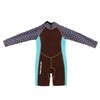 Kids Wetsuit 2.5mm Neoprene Long Sleeve Fullsuit Back Drawstring Warm