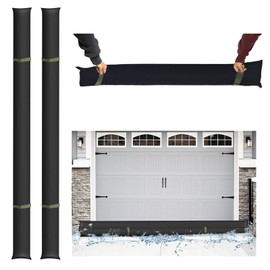 Estresen Pack of 2 200 cm Sandbags Flood Water Activated Flood Barriers for Front Doors Flood Protection for Doors for Garages and Basements