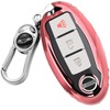 MDee Smart Key Case for Nissan, 3/4/5 Button Keyless Entry
