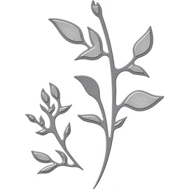 Spellbinders D-Lites Plants Etched Dies, Brown