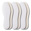 BERGAL COTTON 3 Pairs Soft Thin Barefoot Soles 100% Cotton
