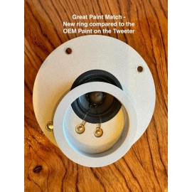 Pioneer HPM-60 HPM-40 BASS PORT RING,  one Replica ring.