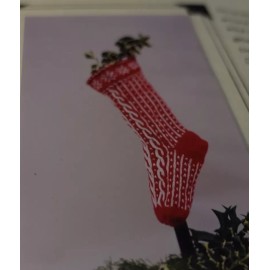 Knit One Crochet Too Knitting Pattern Christmas Cables Stocking