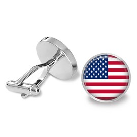 American Flag Patriotic Cufflinks