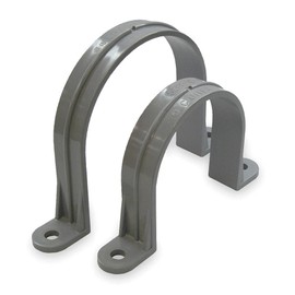 Cantex 5133740 Two Hole Conduit Strap, Pvc, 6.3 In. L