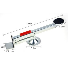 Furniture Lifter for Heavy Furniture with 360 Degree Rotation, Door Lifter for Room Doors, Load Jack, Cabinet Lifter, Labour-saving Lifter, Foot-Operated Lifting Tool Allows for Non-Slip (Silver)