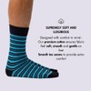 BARGAIN BUNDLE Cotton Patterned Crew Socks for Men - Size