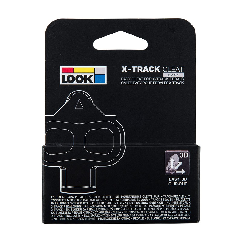 LOOK Cycle - X-TRACK EASY Cleats - Multidirectional Disengagement -