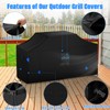 SETOXYX 78 Inch Extra Large Grill Cover, 600D BBQ Cover
