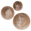 Casafield Set of 3 Seagrass Planter Baskets with Liners -