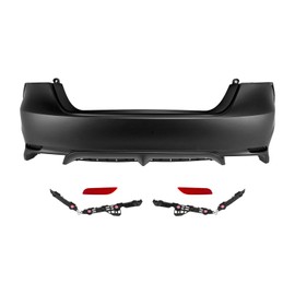Camry SE Rear Bumper Cover Fits 2018 2019 2020 2021 2022 2023 2024 Toyota Camry SE XSE 521590X915 TO1100335