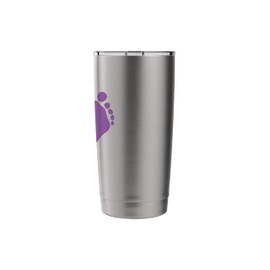 Thirsty Bare Foot Stainless Steel Insulated Tumbler