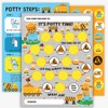 Construction Tractors Potty Training Chart x10 pcs - Cute Toddler