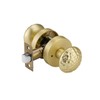 STARPY Gold Interior Door Knobs, Satin Brass Door Knob with