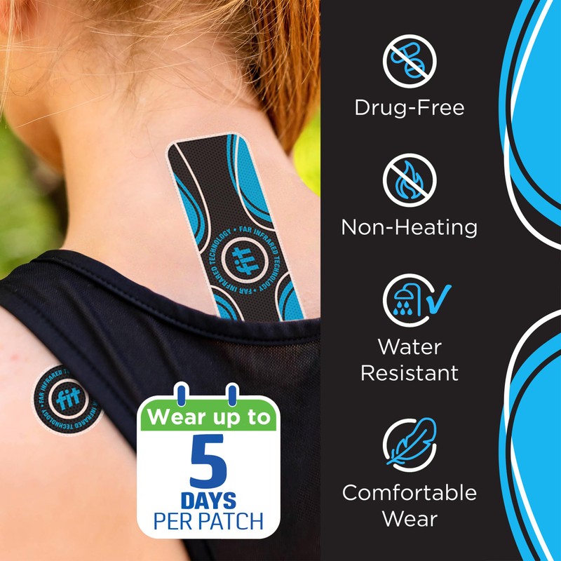 JointFlex FIT Therapy Far Infrared Patch Trial Pack, Supports Continuous
