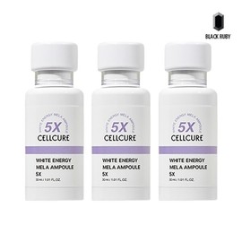 Celltrion Cell Cure White Energy Mela Ampoule 5x 30ml X3 Mimi Ampoule / 셀트리온 셀큐어 화이트 에너지 멜라앰플 5X 30ml x3 기미앰플