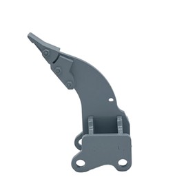 Levigo RC Carbon Steel Excavator Simulation Bucket for Double Eagle E111/E010/EC160, RC Hydraulic Excavator Digging Losing Floor Upgrade Accessories