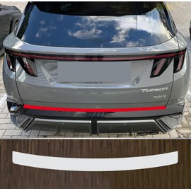 Compatible with Hyundai Tucson N-Line from 2023, Perfect Fit Paint Protection Film, Bumper Protection, Transparent