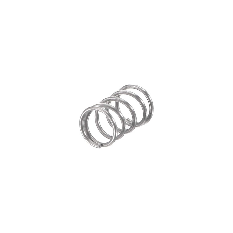 TA-VIGOR 10Pcs Compressed Spring, 3mm OD,0.3mm Wire Size,5mm Free Length