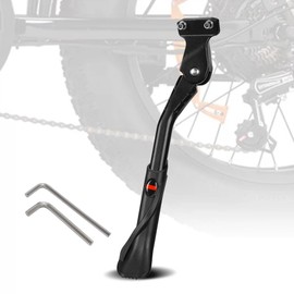 YAORISE Adjustable Ebike Kickstand for TST R002, Macfox X1/X1S, AMYET G60/S6/S8, Non-slip Kickstand for Super73/Ridstar Q20/Freego X2/X2 Pro, 20-22 Inch Fat Tire Bike Accessories Replacement Part