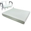 Gwremzlox，Shower seat Cushion，Thickened Shower Chair Cushion, 4D air Fiber Material,Designed