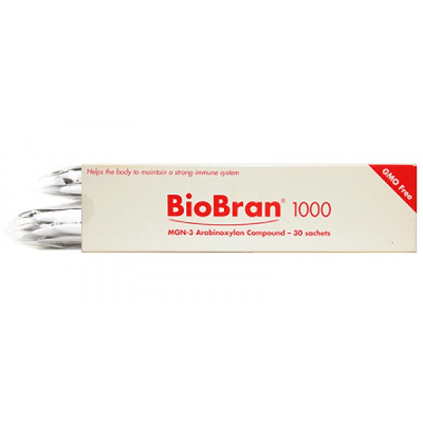 Azakidis BioBran 1000 mg MGN-3 Arabinoxylan 30 sachets