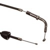 MOTOFLEX Simson KR50 Accelerator Cable up to Fahrz.70522 Black